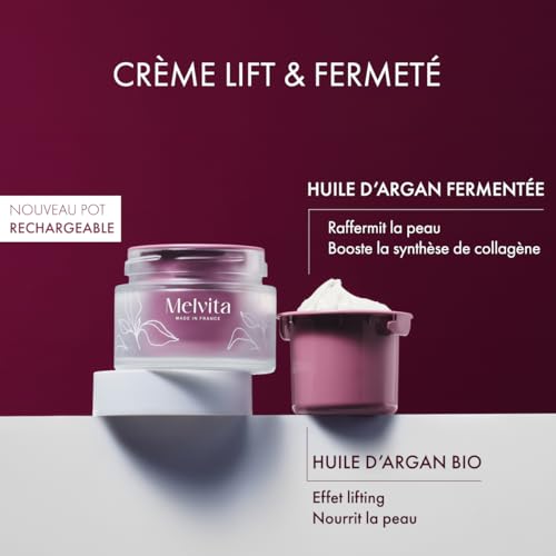 Soin Visage Crème Lift Fermeté Bio Melvita Le Flacon De 50ml - vue 3