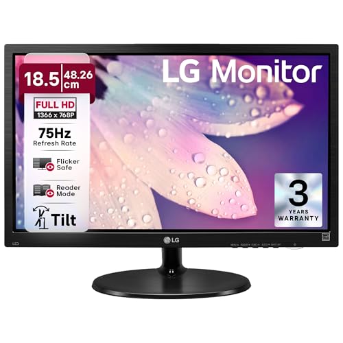 LG 19M38LB 18.5 Inch Budget Monitor for Work from Home