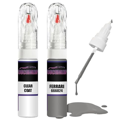 Per Ferri TUNGSTEN SILVER 666024 + vernice trasparente per ritocchi vernice kit di fissaggio