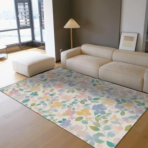 Tapis de chambre de bébé lavable grand format style minimaliste - 3