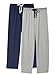 Noble Mount Mens 2-Pack Premium Knit Sleep/Lounge Pants
