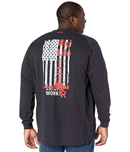 Image of ARIAT Work FR Air Rig Life Graphic Long Sleeve T-Shirt