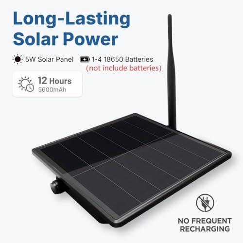 Kit solar y caja impermeable para placa de desarrollo MeshCore T114 4