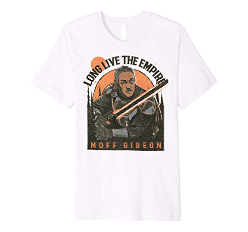 Star Wars The Mandalorian Moff Gideon Long Live The Empire Premium T-Shirt