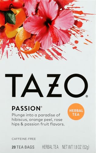 Tazo X68182873 Passion Herbal Tea Bags, Iced Or Hot thumb #1