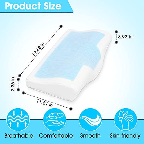 Niloeighteight, Memory Foam Pillows,Toddler Pillow,Bed Pillow,Cervical Pillow,Neck Pillows,Cervical Neck Pillows For Pain Relief Sleeping,Kids And Children #TOP4