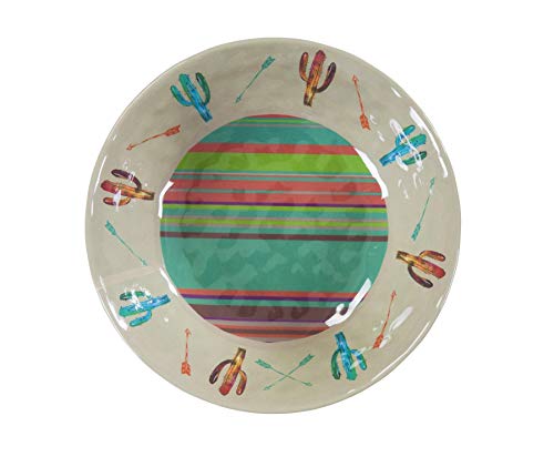 Image of Paseo Road Cactus Southwestern 14-PC Melamine Dinnerware Set