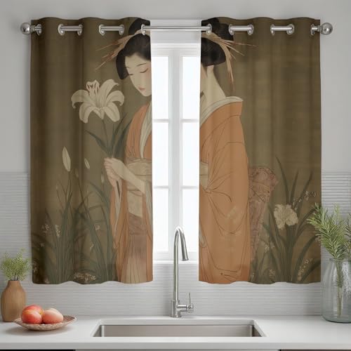 Rideaux oeillets occultants contre le bruit et la chaleur 2pc - 5