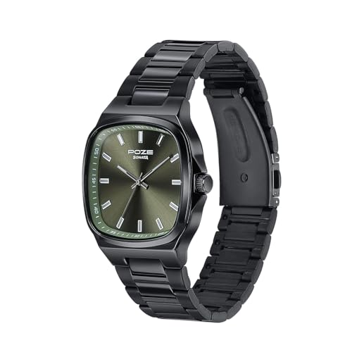 Image of Sonata Poze 9 with Quartz Analog with Sheet Metal Strap Watch for Men
