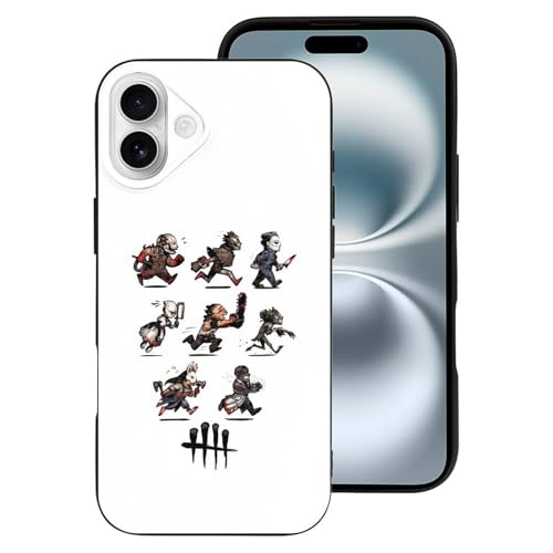 �f�b�h�o�C�f�C���C�g Dead By Daylight iPhone16Plus�Ή��P�[�X �ϏՌ� TPU ���^ �A�C�t�H��16Plus�J�o�[ �y�� ���菝�h�~ �X�}�z�P�[�X �l�C �L�����N�^�[ Case