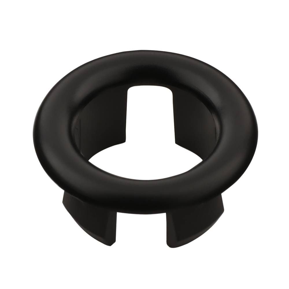 Milano Graphite Elements Bathroom Basin Sink Round Overflow Ring