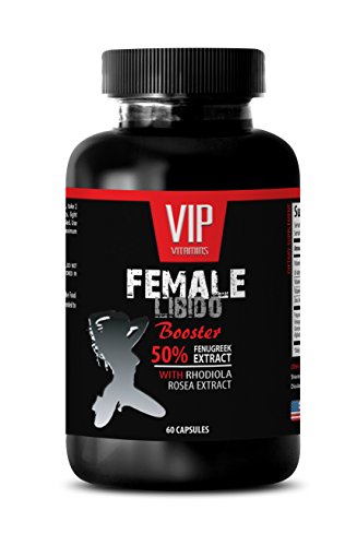 Woman Sex Drive Booster - Female LIBIDO Booster Pills - Fenugreek Testosterone Booster - 1 Bottle 60 Capsules