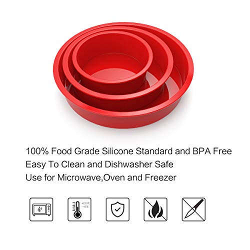 (40 OFF) Silicone Round Cake Pans Set of 3 8.39 Coupon Code