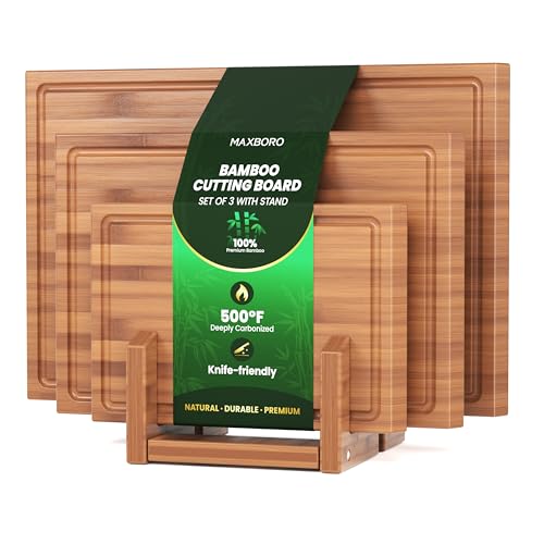 Bamboo Cutting Board Set of 3