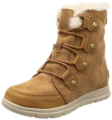 ソレルエクスプローラージョアン 23cm Camel Brown,Ancient Fossil