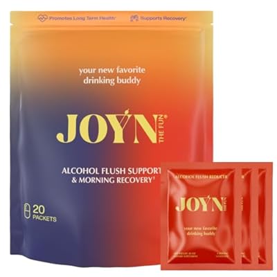 JOYN Supplement Value Pack: Alcohol Flush & Asian Glow Relief, Morning Recovery, Liver Support | Feel Better Before & After Drinking | with NAC, DHM, Milk Thistle, Glutathione, B12 | 20ct
