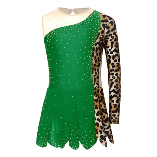 Unitard de ballet léopard pour filles parfait pour les cours de danse - 5