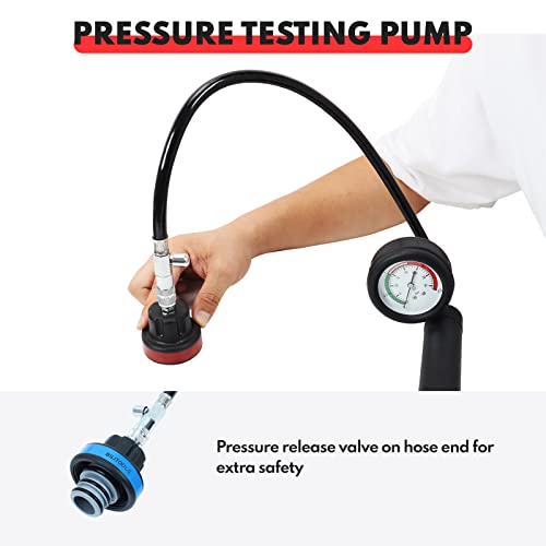 BILITOOLS Radiator Coolant Pressure Tester & Vacuum Refill Kit, 28-Piece Universal Cooling System Radiator Leak Tester & Refiller by BILITOOLS - Image 7