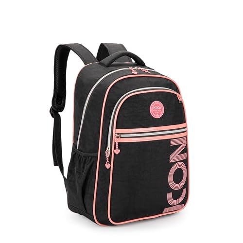 Mochila Feminina Escolar de Costas Kika KK24M13 (Rosa)