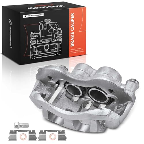 A-Premium Disc Brake Caliper Assembly with Bracket Compatible with Select Ram Models - 2014-2021 - ProMaster 1500 2500 3500 - Front Left Driver Side by A-Premium - Used condition - US$42.51