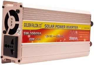 GF 3000W Solar Power Inverter, 12V DC to 220V AC, USB Output, Reverse Polarity Protection