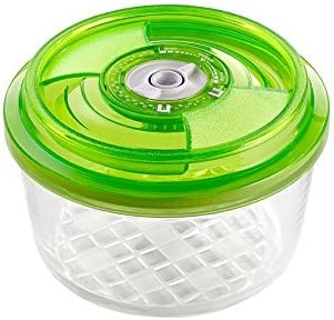 vacSy Vakuum Glasbehälter Zum Frischhalten von Lebensmitteln - Frischhalte-Box mit 1,8 Liter