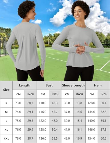 ZHENWEI-Women-Long-Sleeve-Shirts-UPF-50-Uv-Sun-Protection-Tops-Workout-Athletic-Golf-Running-Gym-Rash-Guard