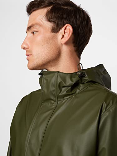 Image of Helly-Hansen mens Moss Hooded Waterproof Windproof Raincoat Jacket