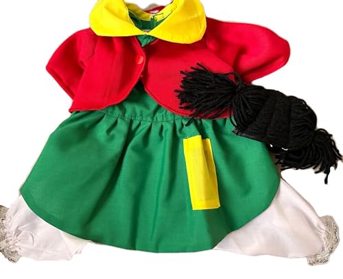Disfraz La Chilindrina para perro Bulldog Special