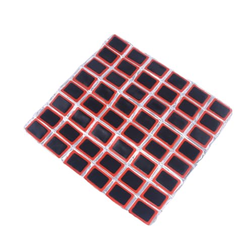 Unomor 48Pcs Tire Patch Repair Kit for Motorcycles Bicycles More Durable Rubber Puncture Repair Tools for Inner Tubes Air Mattresses Tires Easy to Use Included
