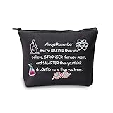 Regalos de ciencia Bolsa de maquillaje Químicos Biólogo Físico Profesor Regalos Estudiante Bolsa de cremallera Bolsa de cosméticos Bolsa de viaje Organizador de artículos de tocador, Lona.,