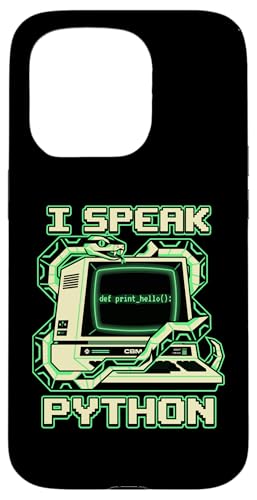 I Speak Python�\�t�g�E�F�A�J���� �X�}�z�P�[�X iPhone 15 Pro �p