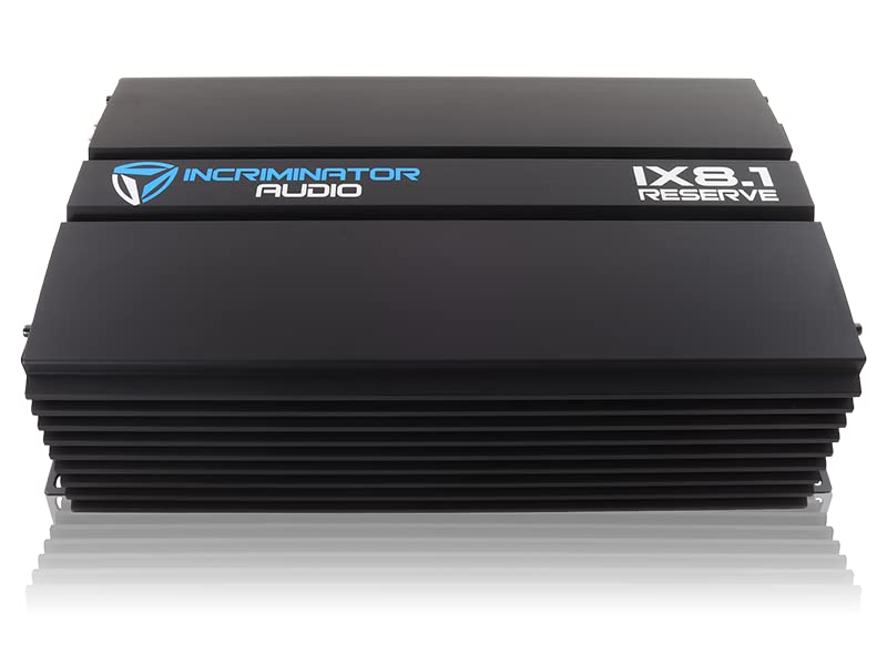 iX8.1 Monoblock 8000W RMS Class D Amplifier