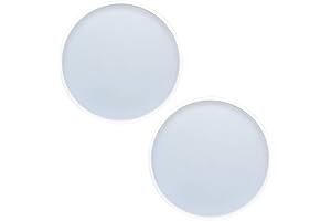 7 Inch Silicone Molds Circle, 2 Pack Round Silicone Molds for Resin