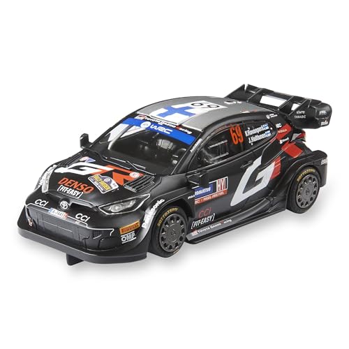 SCALEXTRIC - Coche de Carreras Original - Coche Slot Escala 1:32 (Toyota Yaris WRC - Rally de Suecia '24)