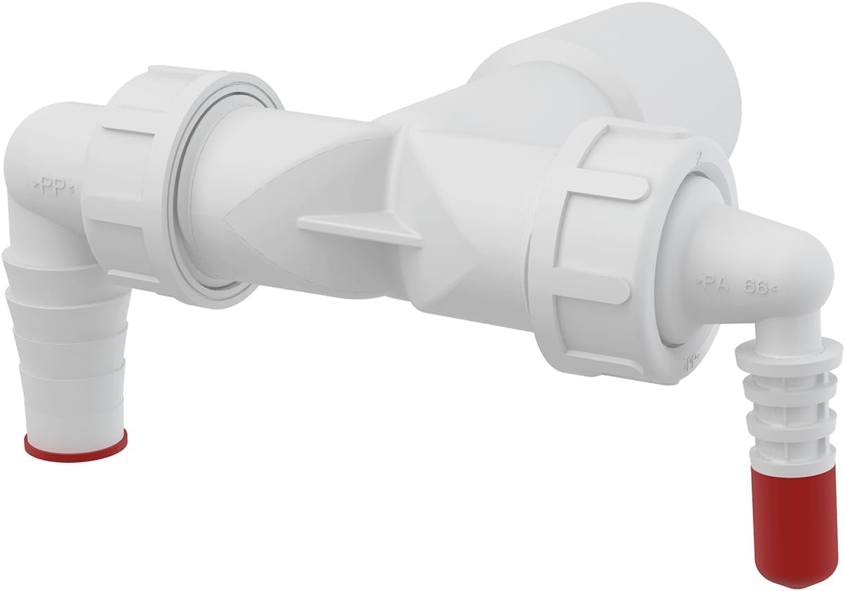 P156Z Double Connector DN40/32 and 8-23 with Check Valves