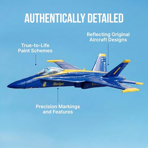 Image of Daron Worldwide Trading F /A-18C Hornet Blue Angels 1:150 Vehicle