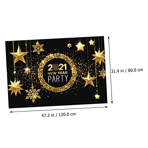 Abaodam 3 Pçs Crianças Adereços De Natal Banners De Pano Fundo Contagem Regressiva Papel De Parede S