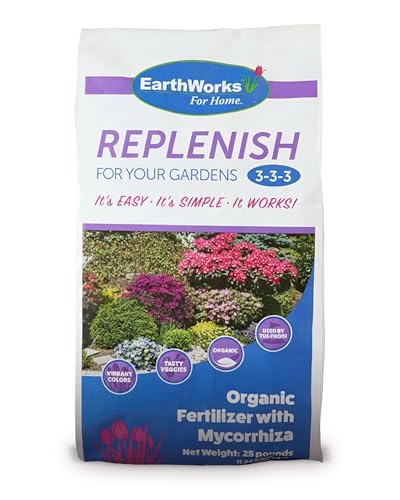 Fertilizante orgánico EarthWorks for Home Granulado 25 lb miniatura 1