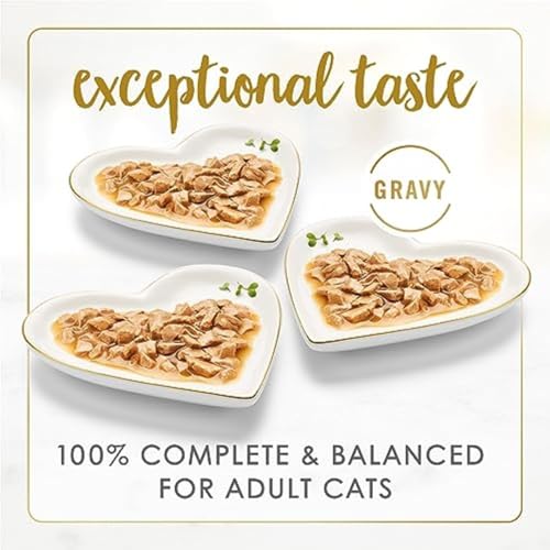 Purina Fancy Feast Gravy Lovers Poultry and Beef Grilled Gourmet Wet Cat Food Variety Pack - (Pack of 30) 3 oz. Cans #3