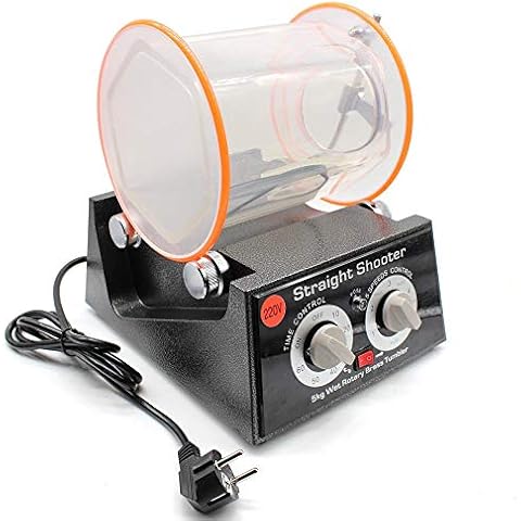RANZIX Elektrische Poliermaschinen Poliertrommel Polierger Labor-Kugelmühle Jewelry Finisher Maschine (5kg) Cover