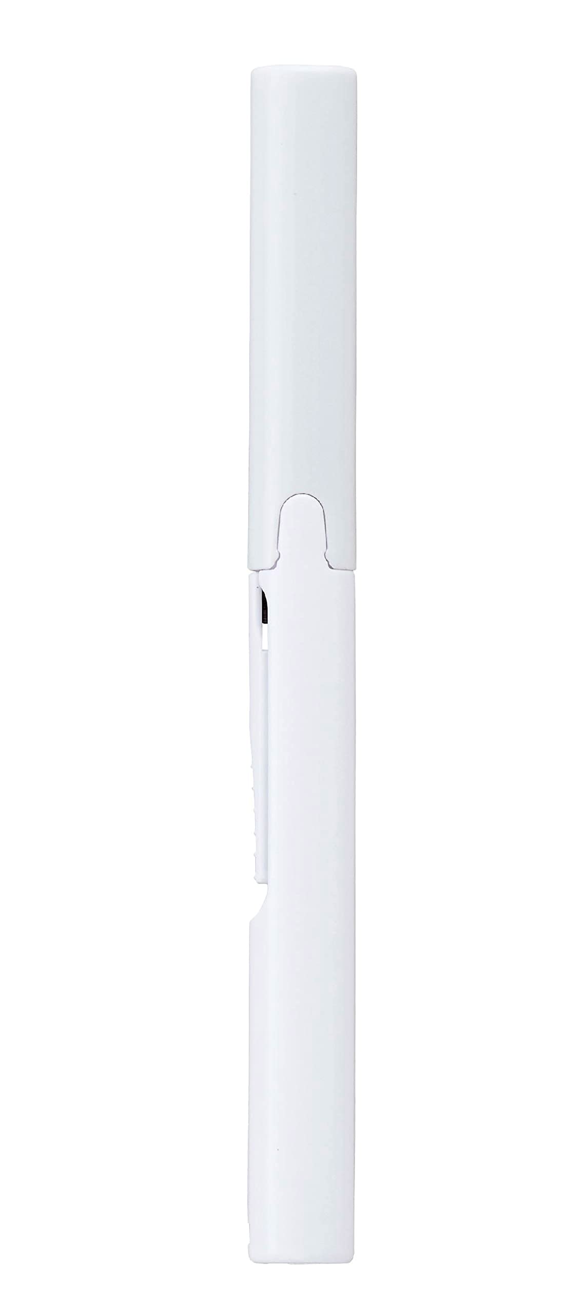 Travel Scissors with Coated Cutting Edges, Pocket Scissors, Non-Stick Safety Lock with Cap, Pen S, White - Image 2
