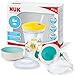 Nuk ensemble pour enfant 3-en1, avec tasse d’apprentissage Trainer Cup (e 6 mois), Tasse antifuite Magic Cup (8 mois), Tasse d’apprentissage Action Cup (12 mois) 10255638