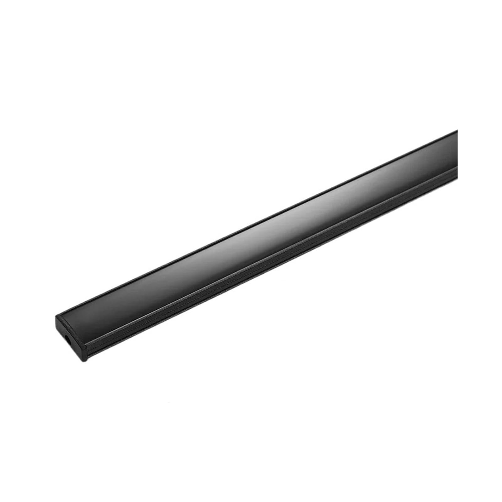 1-28 unids/lote 0,5 m perfil de aluminio LED negro for 5050 5630