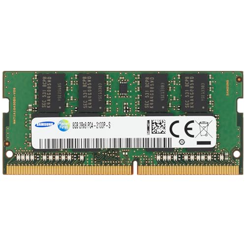 Samsung 8GB DDR4 2133MHz PC4-17000 (PC4-2133P) CL15 SODIMM 2Rx8 Dual Rank 1.2V 260-Pin Laptop, Notebook RAM Memory by Samsung - Used condition - US$39.99