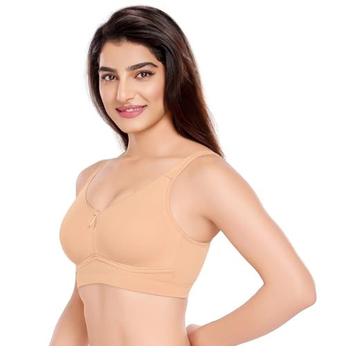 Image of juliet Kiara Minimizer Bra | Full Coverage Bra for Women | Non-Wired Non-Padded Seamless Bra | Micromodal Lycra Minimizer Bra for Women