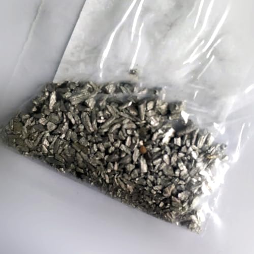 10 Grams Pure a-Tin Allotrope, Alfa Grey Tin pest, Tinplague, Tindisease, Sn >= 99.998% High Purity, for Element Specimen Collection, Research and Laboratory Scientific Experiments