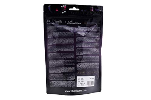 Miniatura 4 de Vibratissimo Condones Xxl Vanilla Paquete De 50 Preservativos Premium Con Aroma Grosor De Pared Fino Y Aromatizados Sensitivos Ultrafinos B 60 Mm