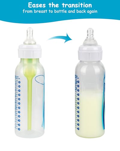 Image of Silicone Nipple for Dr. Brown's Natural Flow Level 2 Narrow Baby Bottle, Medium Flow, 3m+, 5 Count