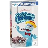 Boo Berry Cereal with Monster Marshmallows, Kids Breakfast Cereal, Halloween Limited Edition, Family Size, 16 oz